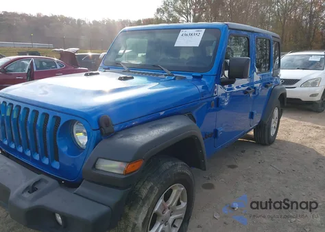 2023 Jeep Wrangler 4-Door Sport S 4X4 из США, поврежденный, VIN 1C4HJXDG3PW531054